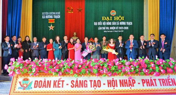 Hội Nông dân xã Hương Trạch, đại hội điểm nhiệm kỳ 2023-2028