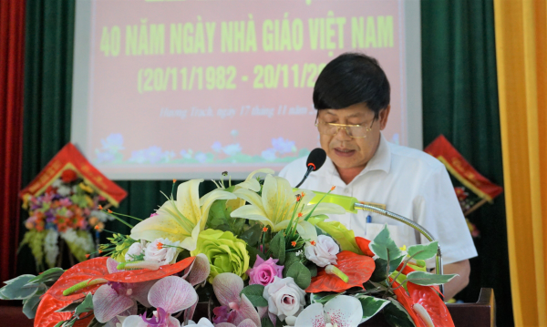 Hương Trạch phát huy truyền thống 40 năm ngày Nhà giáo Việt Nam